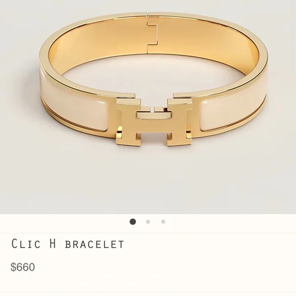 Hermes Clic H Bracelet - Picture 2 of 8